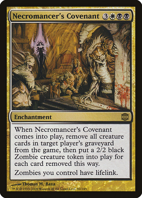 Magic the Gathering Card - Necromancer's Covenant - MTG Circle