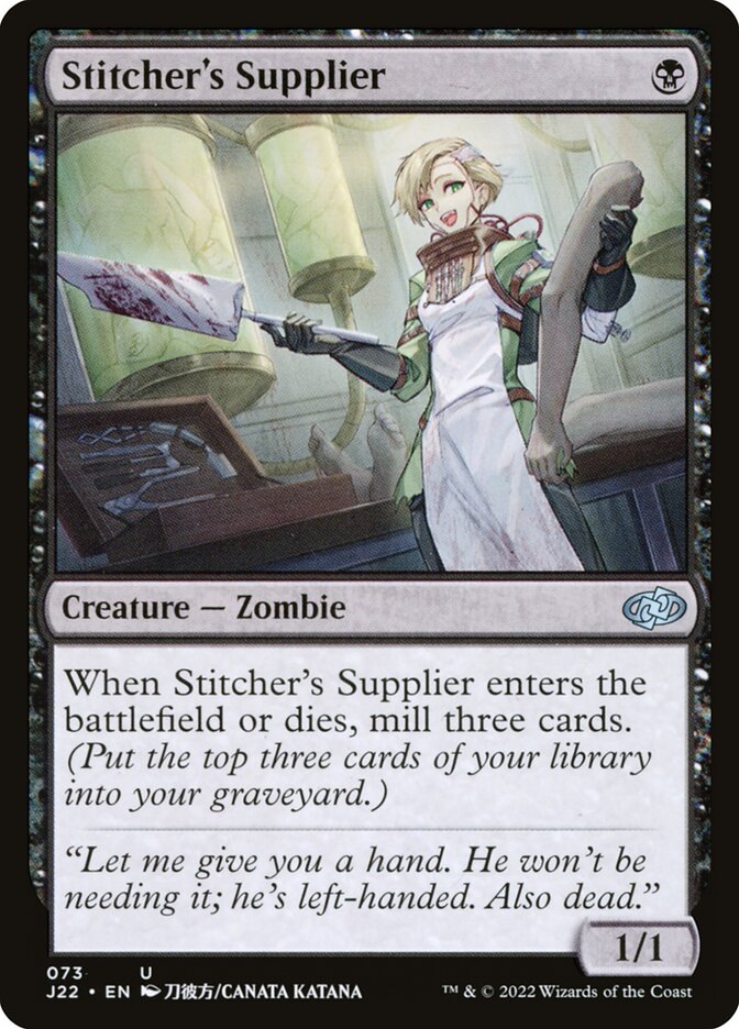 Magic the Gathering Card - Stitcher's Supplier - MTG Circle