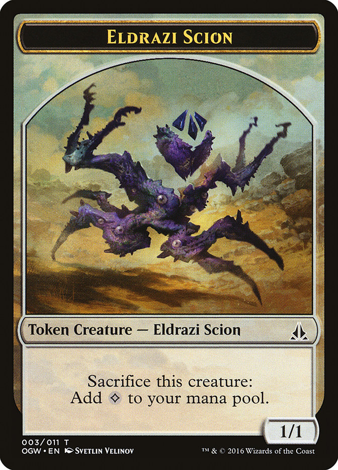 Magic the Gathering Card - Eldrazi Scion - MTG Circle