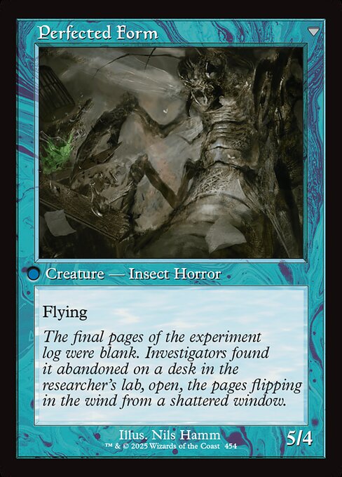 Magic the Gathering Card - Perfected Form - MTG Circle