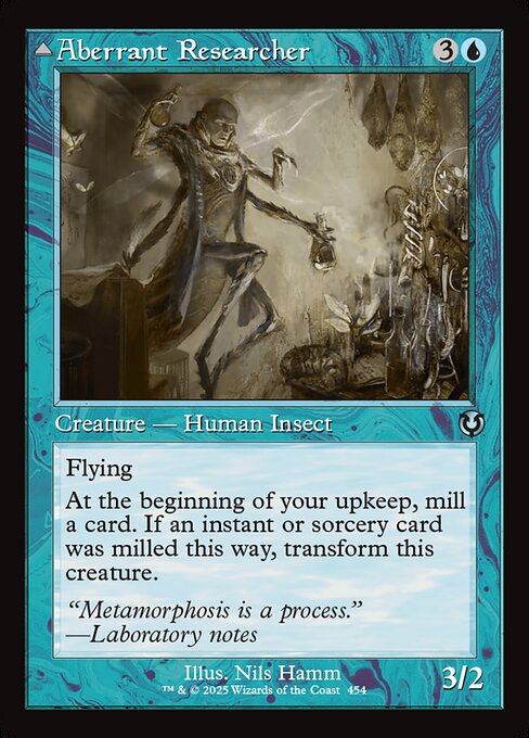 Magic the Gathering Card - Aberrant Researcher - MTG Circle