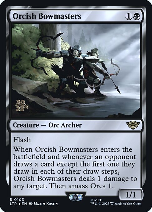 Magic the Gathering Card - Orcish Bowmasters - MTG Circle