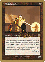 Magic the Gathering Card - Metalworker - MTG Circle