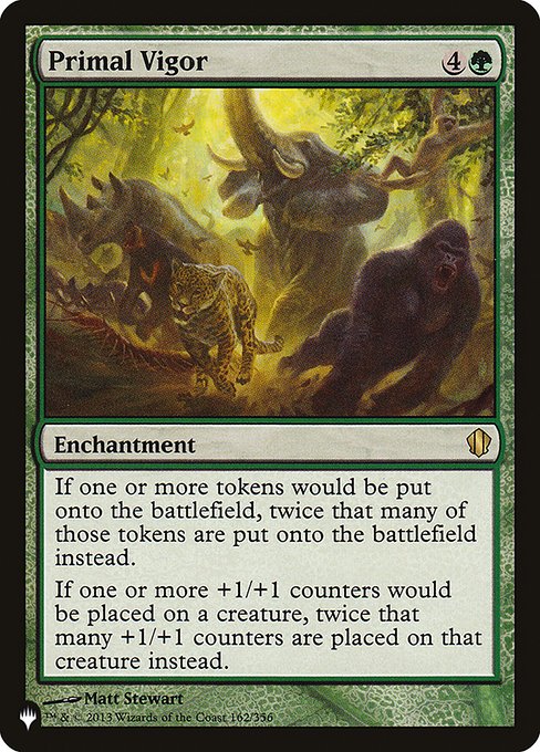Magic the Gathering Card - Primal Vigor - MTG Circle