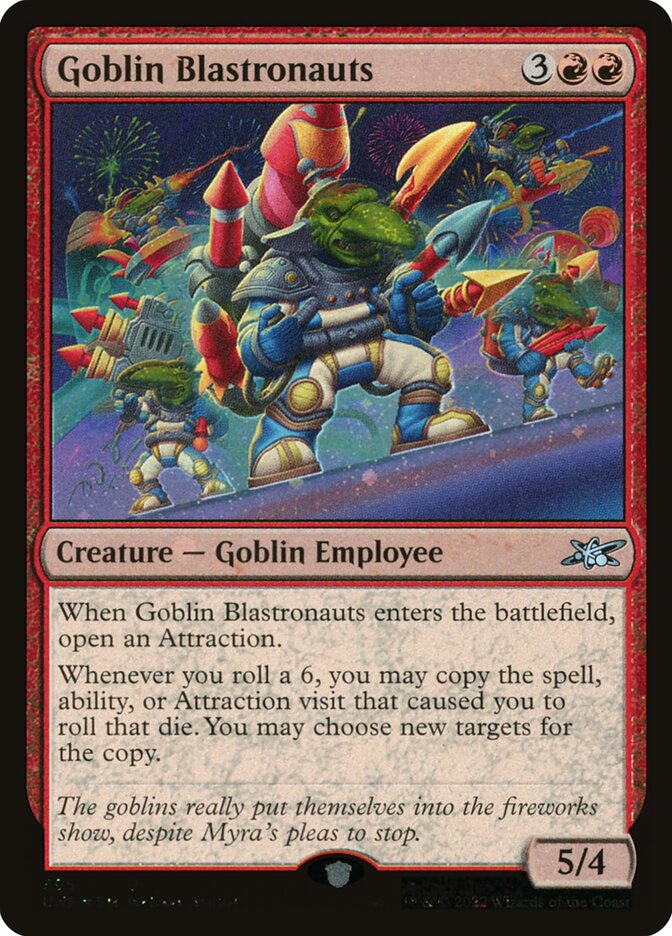 Magic the Gathering Card - Goblin Blastronauts - MTG Circle