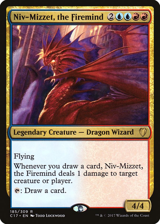 Magic the Gathering Card - Niv-Mizzet, the Firemind - MTG Circle