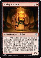Magic the Gathering Card - Roving Actuator - MTG Circle