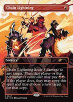 Magic the Gathering Card - Chain Lightning - MTG Circle