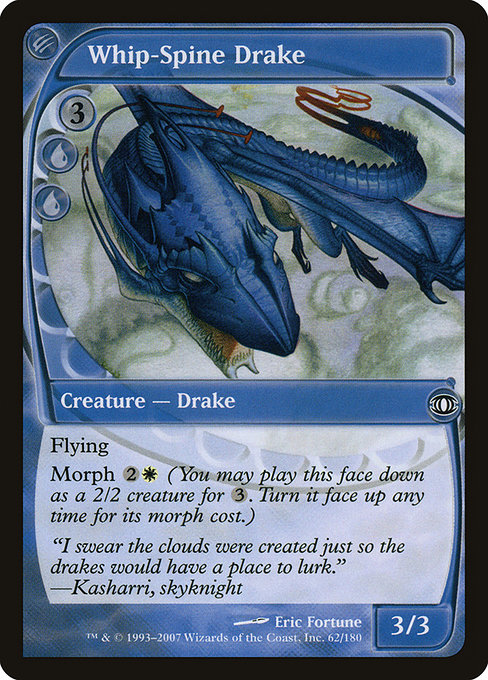 Magic the Gathering Card - Whip-Spine Drake - MTG Circle