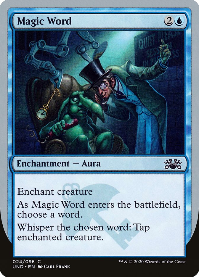 Magic the Gathering Card - Magic Word - MTG Circle