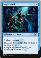 Magic the Gathering Card - Magic Word - MTG Circle