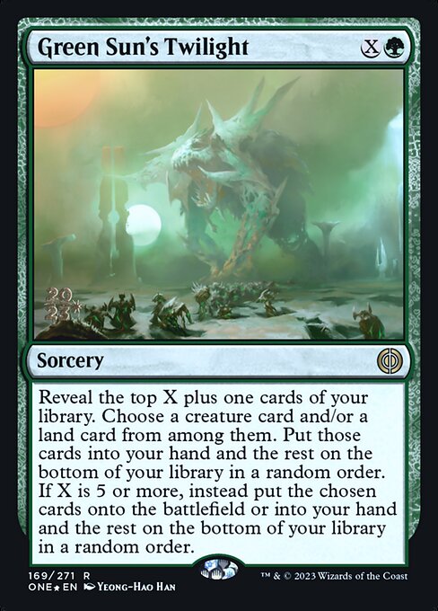 Magic the Gathering Card - Green Sun's Twilight - MTG Circle