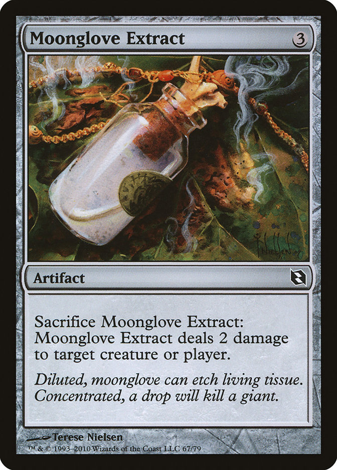Magic the Gathering Card - Moonglove Extract - MTG Circle