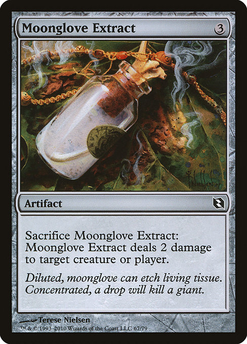 Magic the Gathering Card - Moonglove Extract - MTG Circle