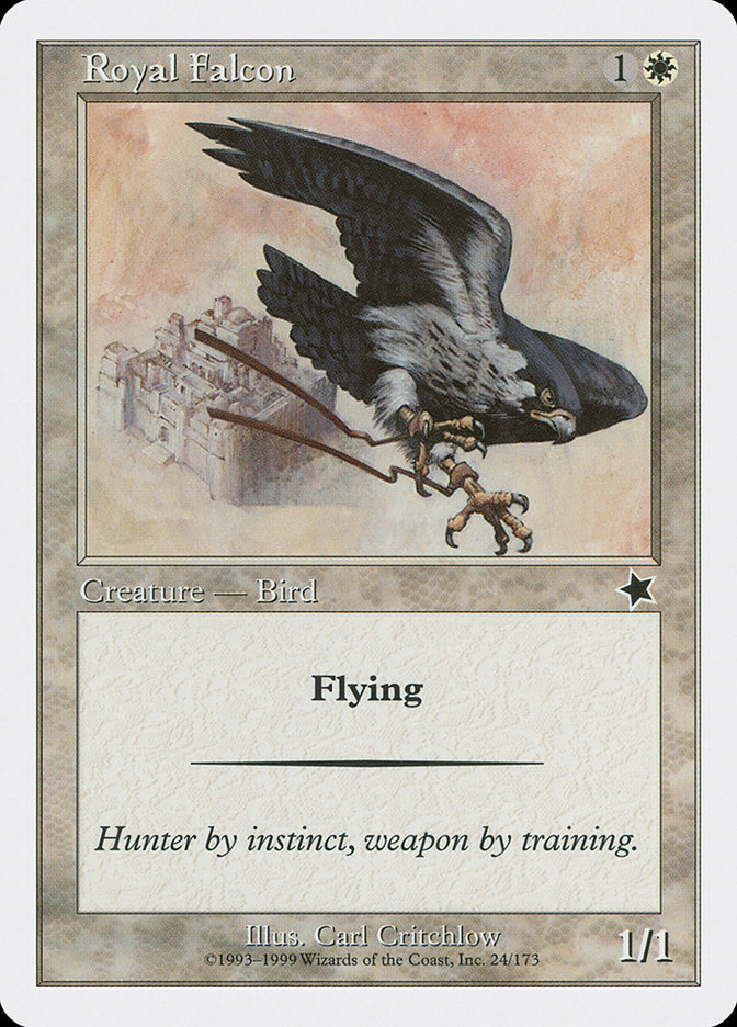 Magic the Gathering Card - Royal Falcon - MTG Circle