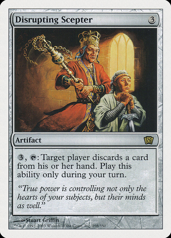 Magic the Gathering Card - Disrupting Scepter - MTG Circle