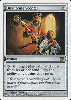 Magic the Gathering Card - Disrupting Scepter - MTG Circle