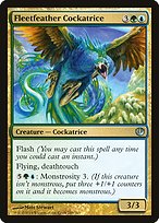 Magic the Gathering Card - Fleetfeather Cockatrice - MTG Circle