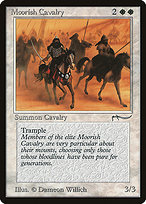 Magic the Gathering Card - Moorish Cavalry - MTG Circle