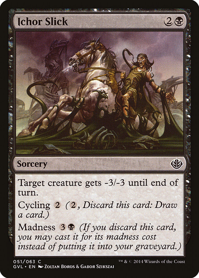 Magic the Gathering Card - Ichor Slick - MTG Circle