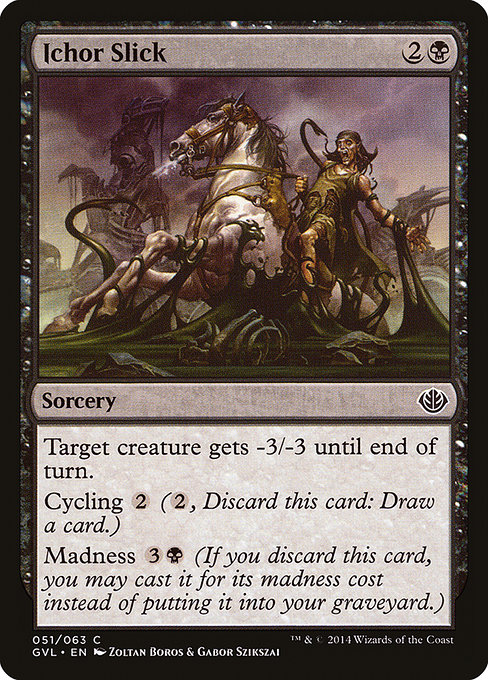 Magic the Gathering Card - Ichor Slick - MTG Circle