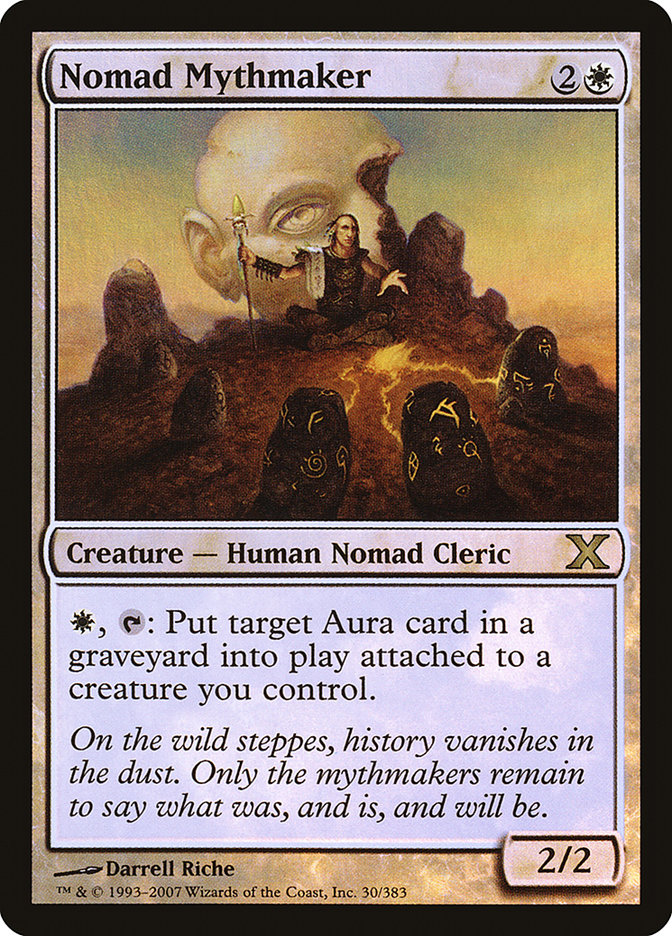 Magic the Gathering Card - Nomad Mythmaker - MTG Circle