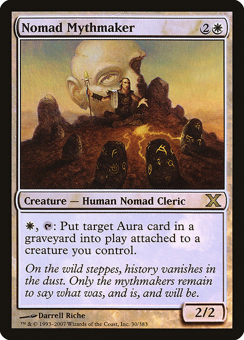 Magic the Gathering Card - Nomad Mythmaker - MTG Circle