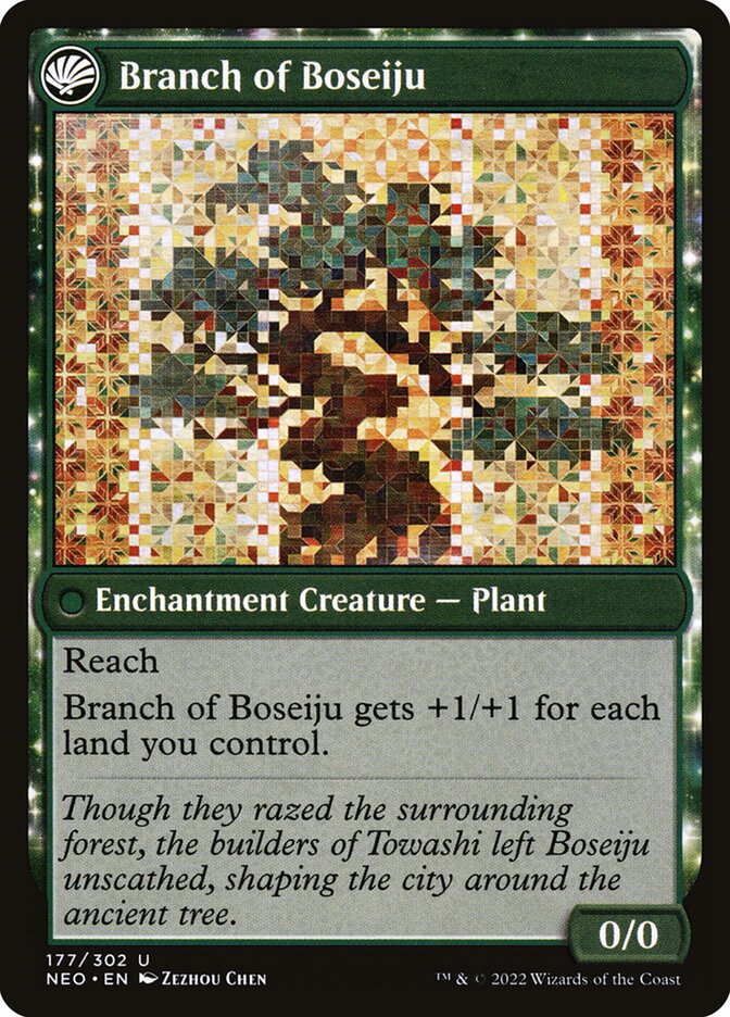 Magic the Gathering Card - Branch of Boseiju - MTG Circle