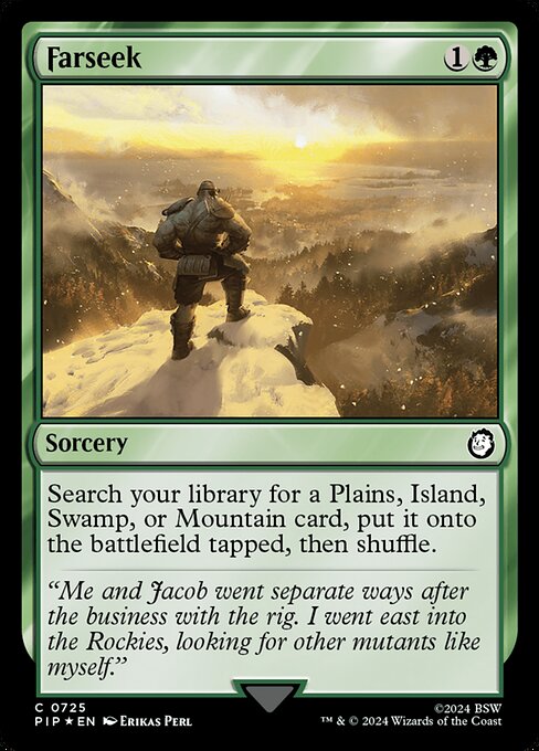 Magic the Gathering Card - Farseek - MTG Circle