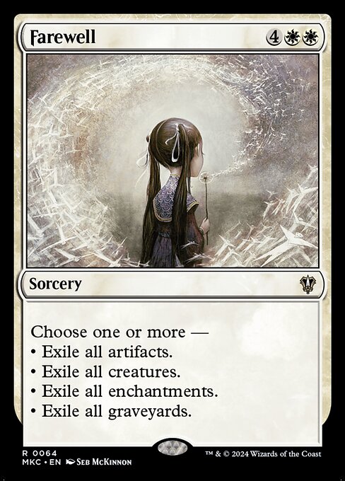 Magic the Gathering Card - Farewell - MTG Circle