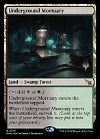 Magic the Gathering Card - Underground Mortuary - MTG Circle