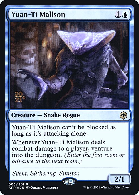 Magic the Gathering Card - Yuan-Ti Malison - MTG Circle