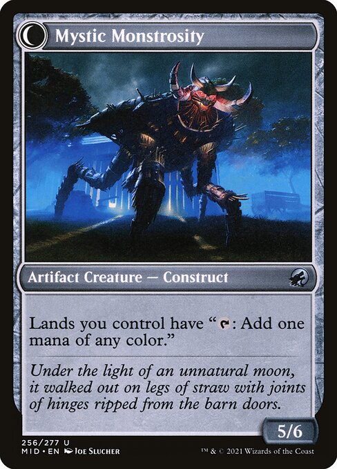 Magic the Gathering Card - Mystic Monstrosity - MTG Circle