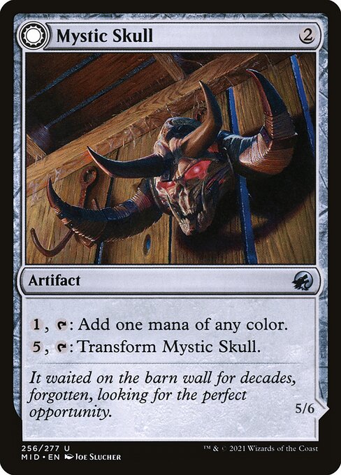 Magic the Gathering Card - Mystic Skull - MTG Circle