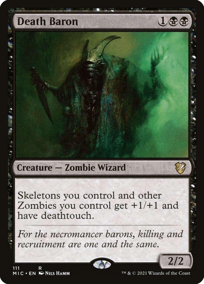 Magic the Gathering Card - Death Baron - MTG Circle