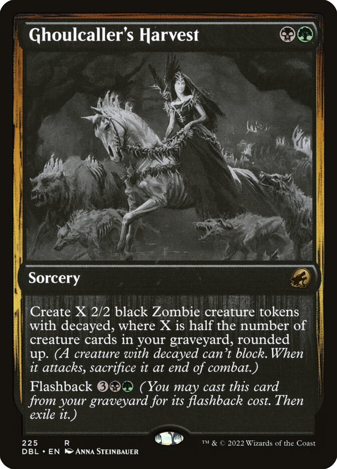 Magic the Gathering Card - Ghoulcaller's Harvest - MTG Circle
