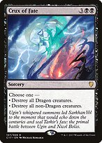 Magic the Gathering Card - Crux of Fate - MTG Circle