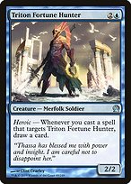 Magic the Gathering Card - Triton Fortune Hunter - MTG Circle