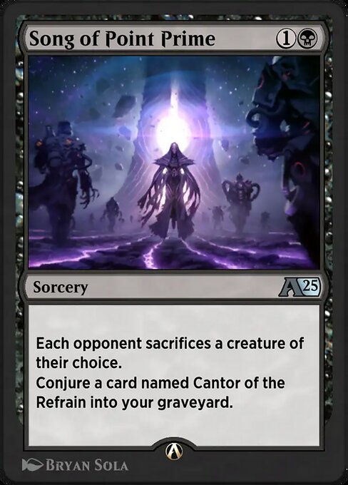 Magic the Gathering Card - Song of Point Prime - MTG Circle