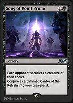 Magic the Gathering Card - Song of Point Prime - MTG Circle