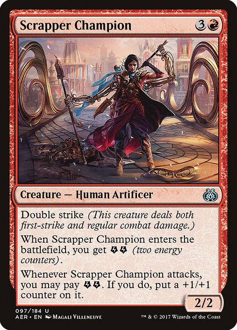 Magic the Gathering Card - Scrapper Champion - MTG Circle