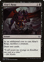 Magic the Gathering Card - Altar's Reap - MTG Circle