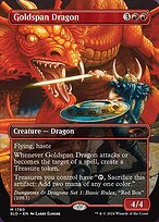 Magic the Gathering Card - Goldspan Dragon - MTG Circle