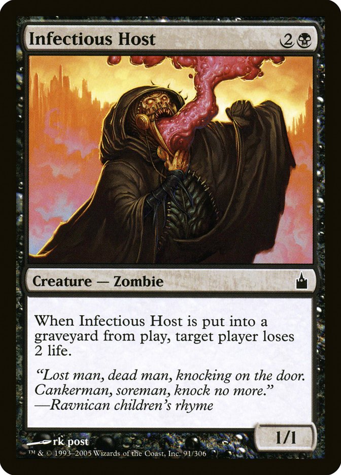 Magic the Gathering Card - Infectious Host - MTG Circle