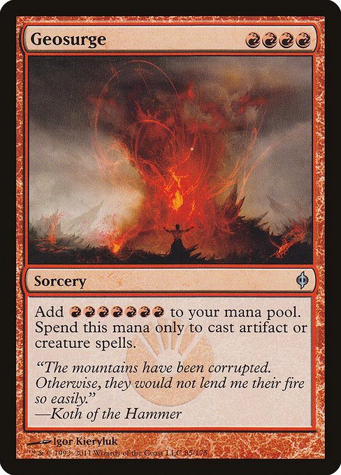 Magic the Gathering Card - Geosurge - MTG Circle