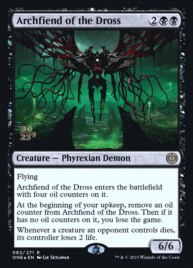 Magic the Gathering Card - Archfiend of the Dross - MTG Circle