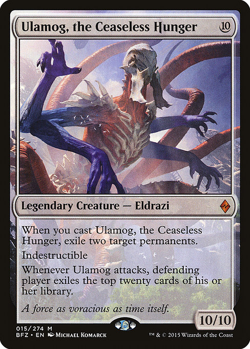 Magic the Gathering Card - Ulamog, the Ceaseless Hunger - MTG Circle