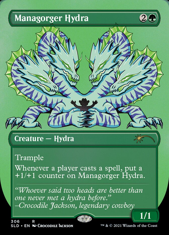 Magic the Gathering Card - Managorger Hydra - MTG Circle