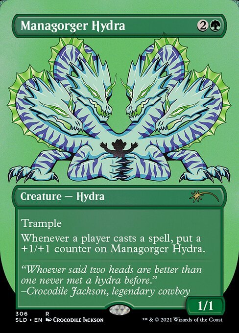 Magic the Gathering Card - Managorger Hydra - MTG Circle
