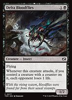 Magic the Gathering Card - Delta Bloodflies - MTG Circle